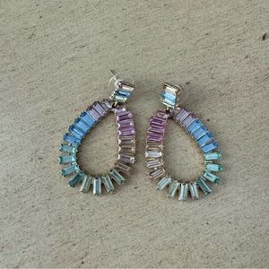 Pastel ombré gemstone Earrings